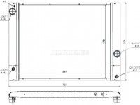 BMW 5 (E60 / E61) 2003-2010 JAHUTUSRADIAATOR