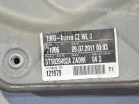 Skoda Superb (3T) 2008-2015 Tagaukse klaasitõstuk, parem (el.)