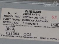 Nissan Primera 2002-2007 Infoekraan