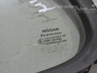Nissan Micra 2003-2010 Tagaukse kolmnurk klaas, vasak (H/B)