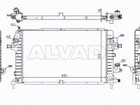 Opel Astra (H) 2004-2014 JAHUTUSRADIAATOR