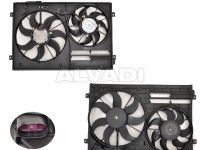 Audi A3 (8P) 2003-2012 RADIAATORI VENTILAATOR