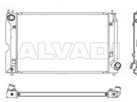 Toyota Avensis (T25) 2003-2008 JAHUTUSRADIAATOR