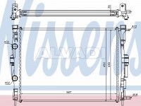 Renault Megane 2002-2009 JAHUTUSRADIAATOR