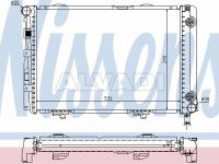 Mercedes-Benz 200 - 500 / E (W124) 1984-1996 JAHUTUSRADIAATOR
