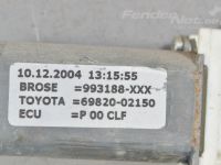 Toyota Corolla Esiukse klaasitõstuk, vasak (el.)(kompl.)