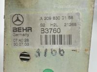 Mercedes-Benz C (W203) Salongi konditsioneeri radiaator