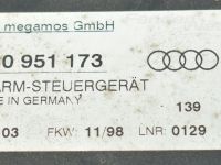 Audi A6 (C5) Alarmi / keskluku juhtplokk